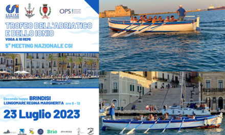Trofeo dell’Adriatico e del Mar Ionio, i “Vogatori Remuri Brindisi” pronti a gareggiare nel mare cittadino