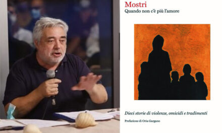 A Brindisi il giornalista Mancinone presenta il suo libro “Mostri. Quando non c’è più l’amore”