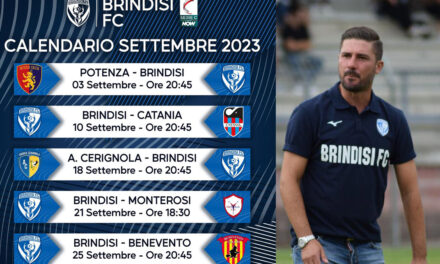 Lega Pro, Serie C Girone C, a Potenza, domani, il ritorno ufficiale del Brindisi tra i professionisti, parla Mister Danucci