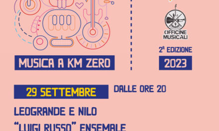 Fermenti – Musica a km zero, il 29 settembre la seconda edizione del Festival dedicato ai talenti musicali del territorio