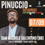 San Michele Salentino, Pinuccio porta in scena il suo spettacolo “Tuttappost!”