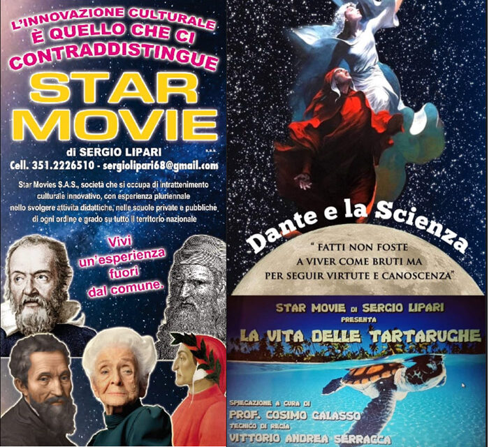 Scuola, tornano i progetti multidisciplinari della “Star Movie” di Sergio Lipari
