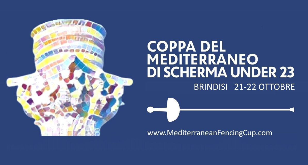 Venerdì 20 ottobre la presentazione della Coppa del Mediterraneo U23 di scherma