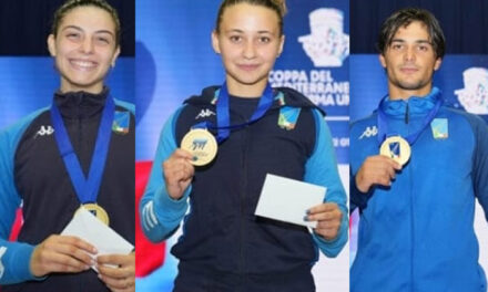 Coppa del Mediterraneo Under 23, Irene Bertini, Michela Landi e Filippo Armaleo conquistano le gare della prima giornata a Brindisi