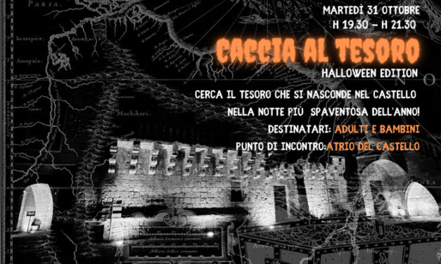 Notte di Halloween in Castello: il 31 ottobre caccia al tesoro per le famiglie nel Castello  Dentice di Frasso di Carovigno