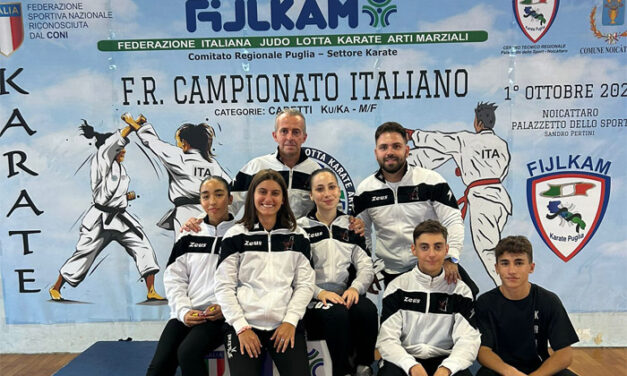 Arti Marziali, Metropolitan Karate Brindisi ai Campionati Italiani Cadetti
