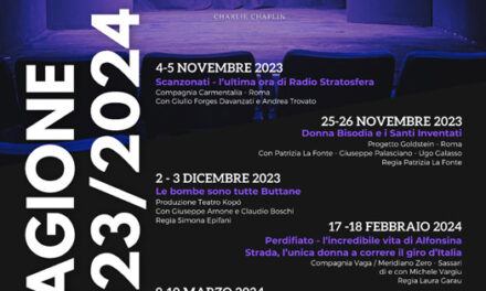 Inaugura la stagione, il 4 e 5 novembre, lo spettacolo Sanzonati di e con  Andrea Trovato e Giulio Forges Davanzati
