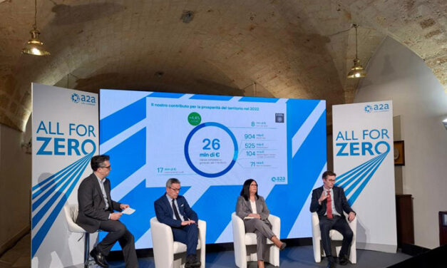 A2A, presentato a Brindisi il secondo bilancio di sostenibilità territoriale della Puglia