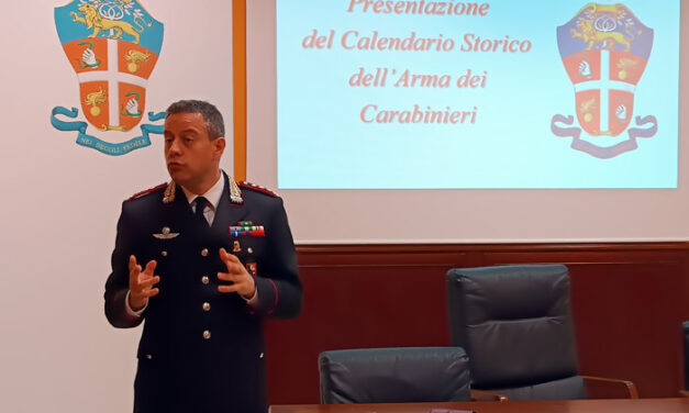 Presentazione del Calendario Storico dell’Arma dei Carabinieri 2024 realizzato con il contributo di Gramellini e Pininfarina