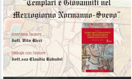 Brindisi, Brvndisivm Historica presenta il libro di Vito Ricci “Templari e Giovanniti nel Mezzogiorno Normanno-Svevo”