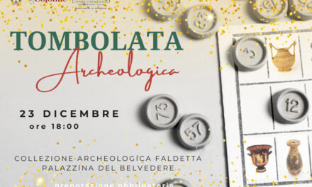 Tombolata Archeologica presso la Collezione Archeologica  Faldetta in programma sabato 23 dicembre