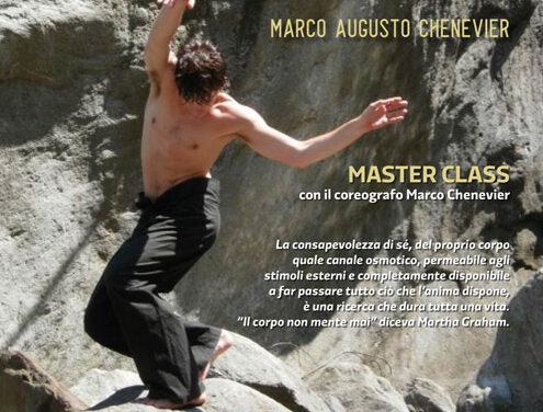 A Fasano “Il corpo disponibile”, una master class con il coreografo Marco Augusto Chenevier