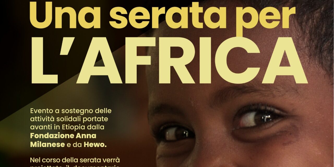 La Fondazione Anna Milanese presenta “Una serata per l’Africa”, giovedì 7 marzo al teatro comunale di Mesagne