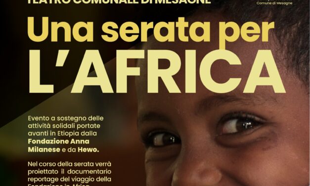 La Fondazione Anna Milanese presenta “Una serata per l’Africa”, giovedì 7 marzo al teatro comunale di Mesagne