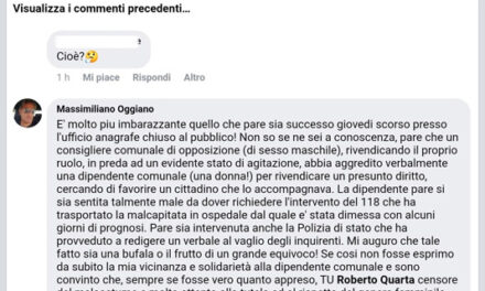 Brindisi, la minoranza sul Vicesindaco Oggiano: “Da lui illazioni e affermazioni non vere per cercare di delegittimare l’opposizione. Chieda scusa e rimuova false accuse”