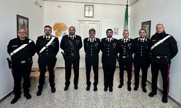 Visita del Comandante della Legione Carabinieri “Puglia”, Generale di Brigata Ubaldo Del Monaco, alle Stazioni Carabinieri di Mesagne e Torre Santa Susanna