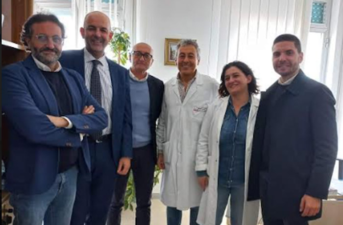 Ostuni, incontro in ospedale del Direttore Lesina e del Consigliere per la Sanità del Presidente Regione Puglia Gioia