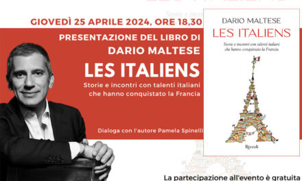 Les Italiens, presentazione del libro di Dario Maltese il 25 aprile al Castello di Carovigno