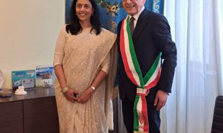 Brindisi, visita istituzionale al Sindaco e alla Città dell’Ambasciatrice indiana a Roma Vani Sarraju Rao