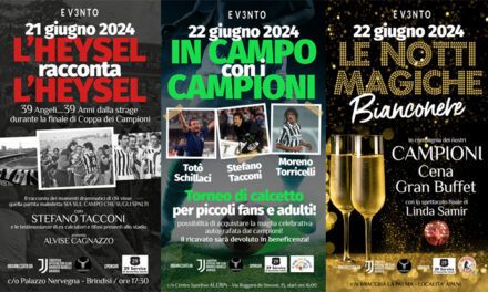 Tacconi, Schillaci e Torricelli i protagonisti di “Ev3nto”, la due giorni organizzata dallo Juventus club