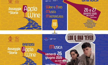 L’inebriante due giorni dell'”Appia Wine”: vino, food e musica nel cuore di Brindisi