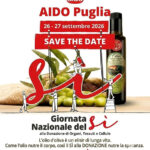 Aido, Giornata Nazionale del Si, sabato 26 settembre il Gruppo Comunale “Marco Bungaro” di Brindisi incontra i cittadini in Piazza della Vittoria