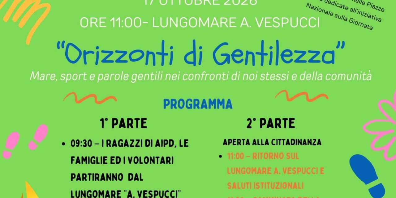 Giornata nazionale della persona con sindrome di Down, Aipd Brindisi organizza l’evento solidale “Orizzonti di Gentilezza”