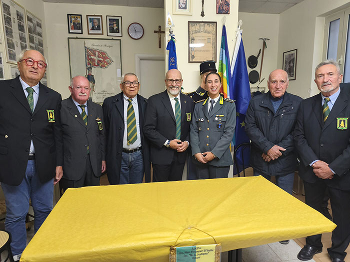 Ostuni, Luigi Del Vecchio è il nuovo Presidente dell’ANFI: insediato il Direttivo dell’Associazione Nazionale Finanzieri d’Italia